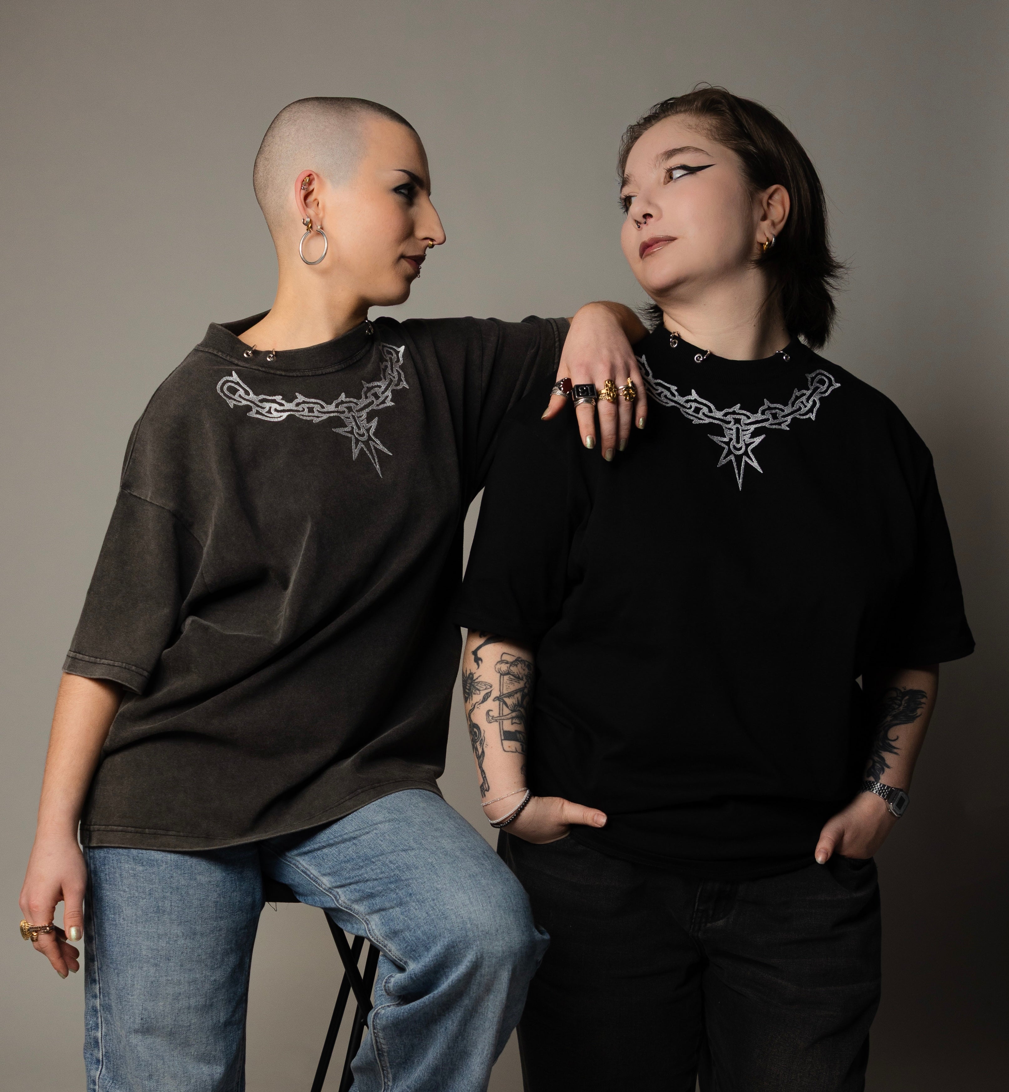 T-shirt chaînes